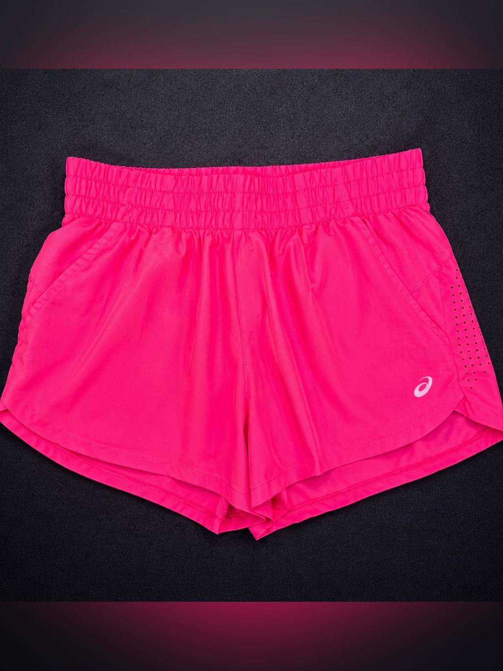 ASICS Women’s Running Shorts Pink Athletic Built-In Liner XS